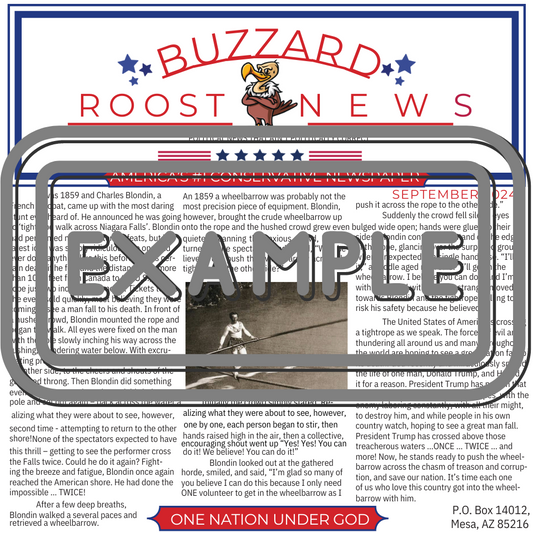 Buzzard Roost News